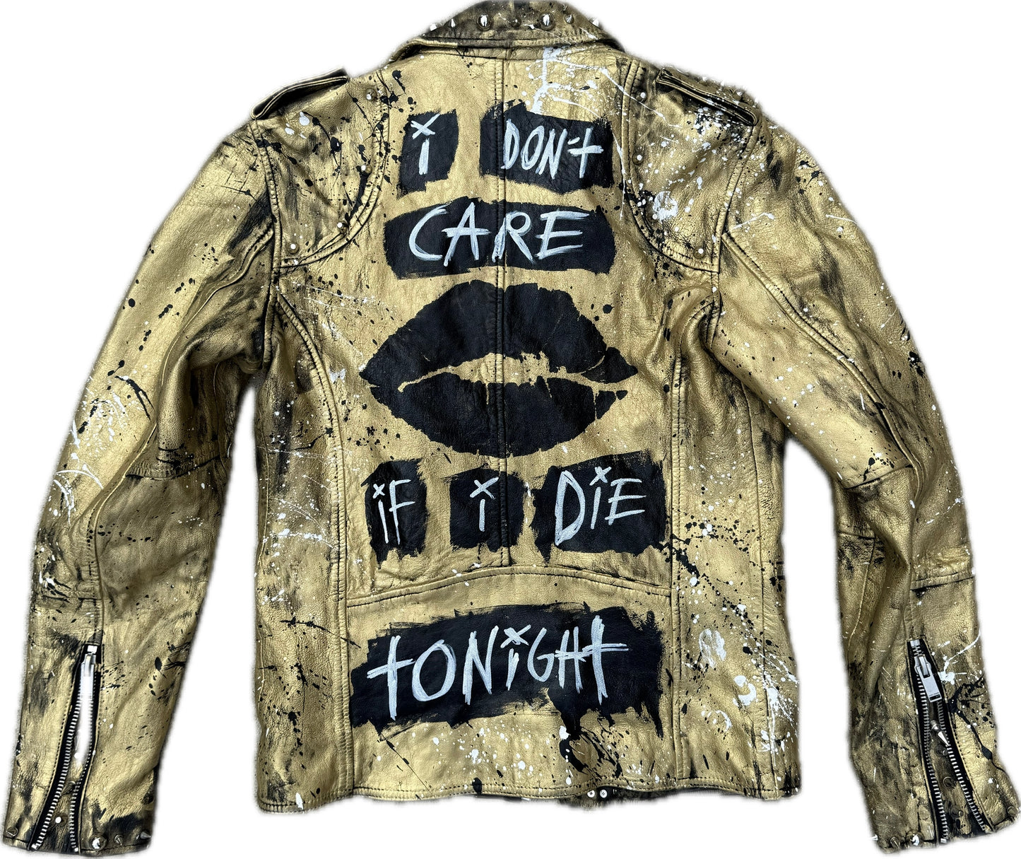 Custom “I Don’t Care” Jacket