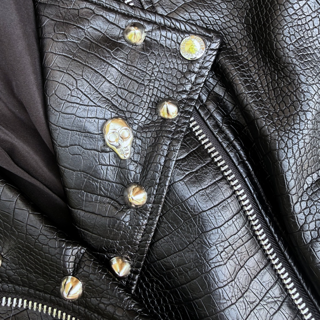 Custom “Hell To Pay” Snakeskin Jacket