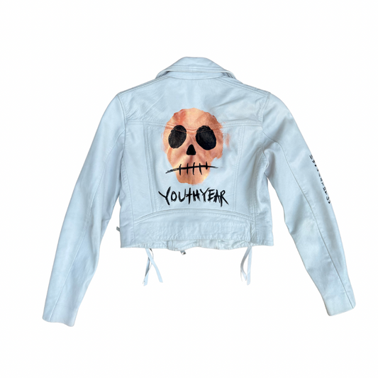 Custom “Hell To Pay” Rose-gold Skull Jacket