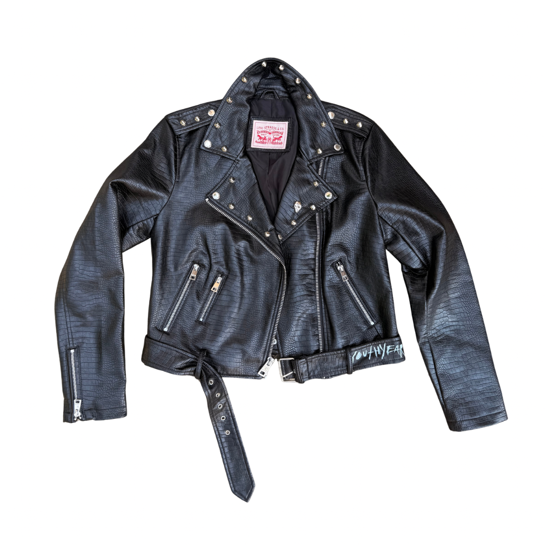 Custom “Hell To Pay” Snakeskin Jacket