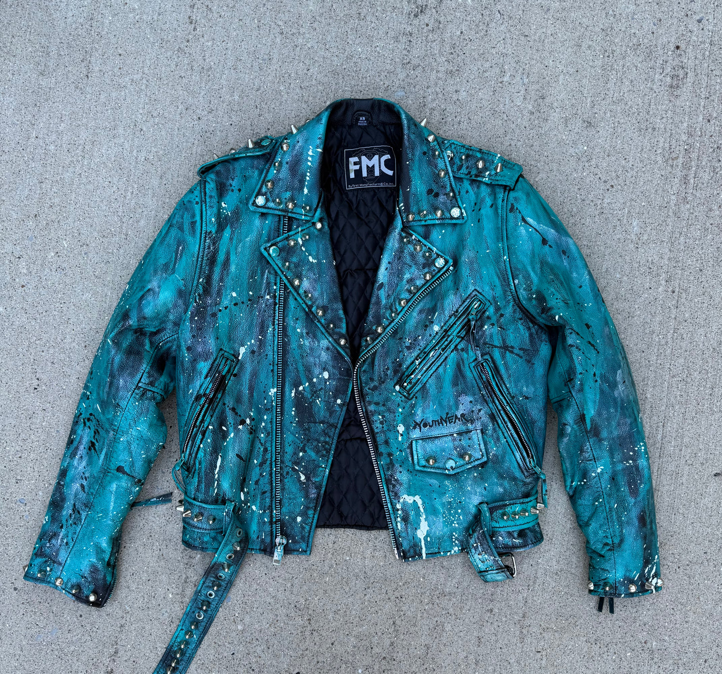 Custom “I Don’t Care” Jacket