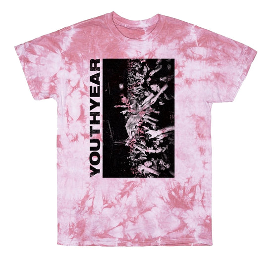 Crowd Surf T-Shirt - Pink Tie Dye